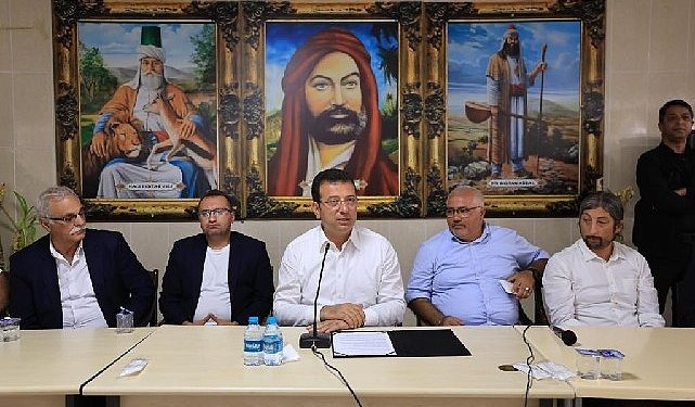İmamoğlu: Birlikte yaşamanın, memnunluğunu, huzurun, barışın, dayanışmanın çabacısı ve neferleri olacağız