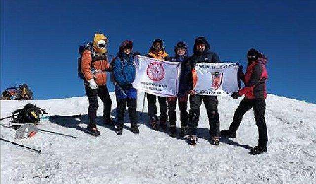 İnegöllü Dağcılar Yazdan Kışa Yürüdü