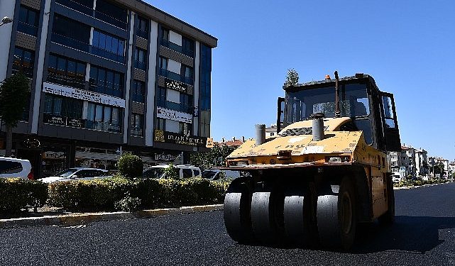 İstasyon Caddesi’nde çalışmalar sürüyor
