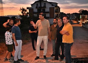 Kartepe’de Üst Yapı Seferberliği 2150 Ton Asfalt