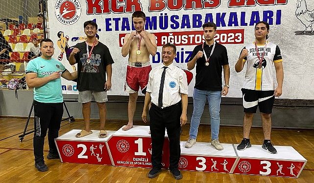 Kemer Belediyesi Kick Boks grubu göğsümüzü kabarttı