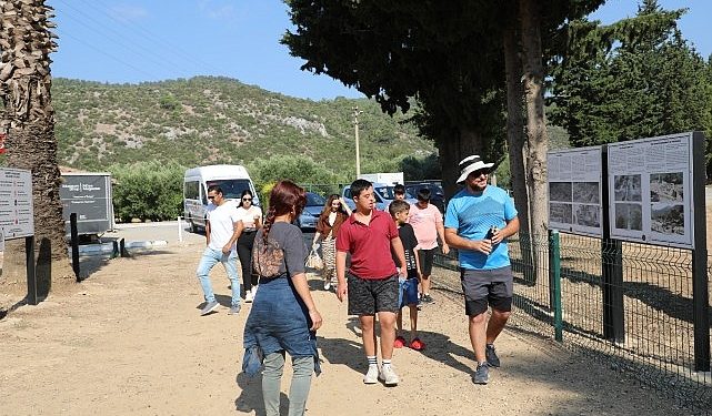 Klaros Antik Kenti Özel Konuklarını Ağırladı