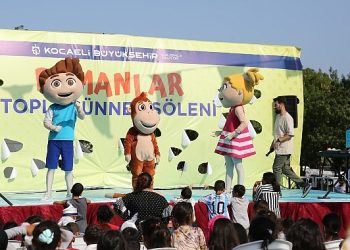 Kocaeli Büyükşehir Belediyesinin düzenlediği Roman Toplu Sünnet Şöleninde 333 çocuk sünnet oldu