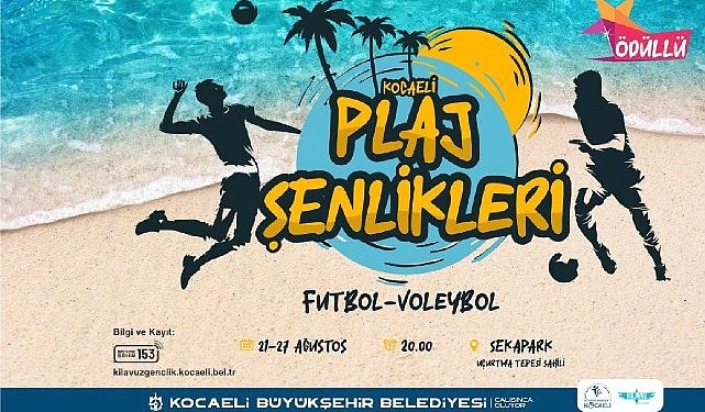 Kocaeli Plaj Şenlikleri yaza damga vuracak