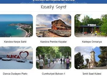 Kocaeli’nin turistik yerleri cepte