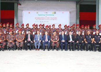 Konya Büyükşehir TİKA İş Birliğiyle Bangladeş’te İtfaiyecilere Eğitim Verdi