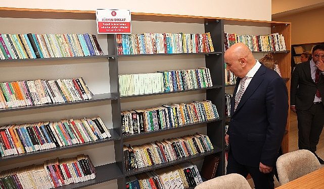 Kütüphane zengini Keçiören