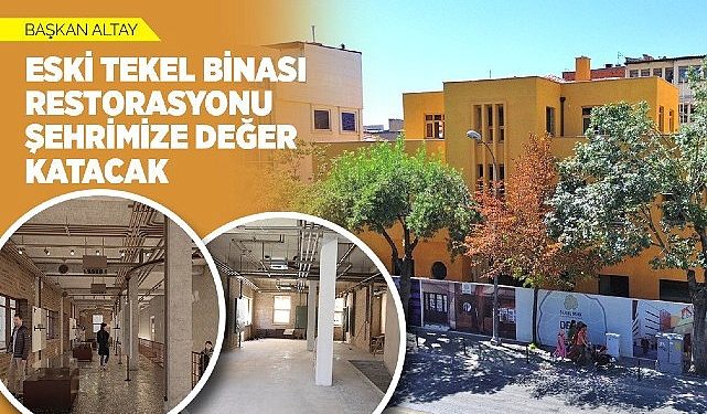 Lider Altay: “Eski İnhisar Binası Onarımı Kentimize Paha Katacak”