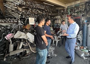 Lider Altay Karatay Sanayi Esnafını Ziyaret Etti