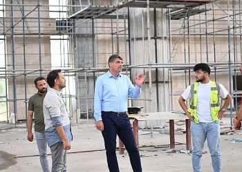 Lider Kocaman Kent Meydanı Camii’ni İnceledi