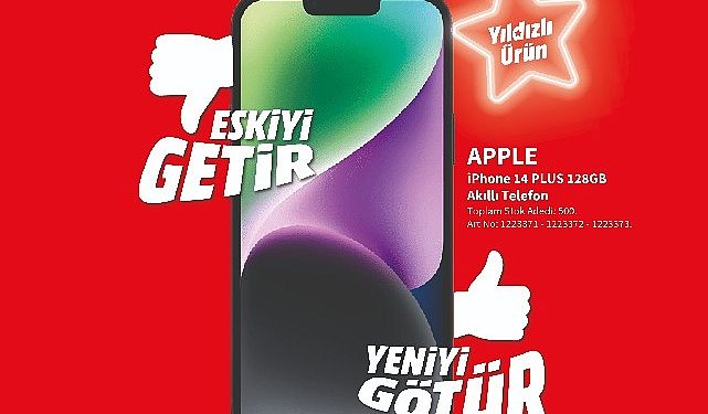 MediaMarkt’da Yıldızlı Teknoloji Günleri Kampanyası Başladı