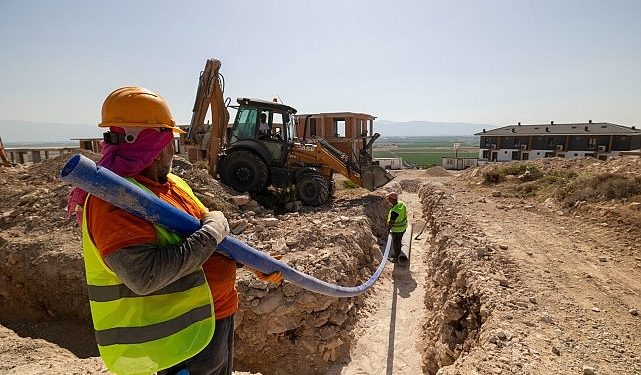 Menemen Seyrek ve Villakent mahallelerinin içme suyu çizgisi yenileniyor
