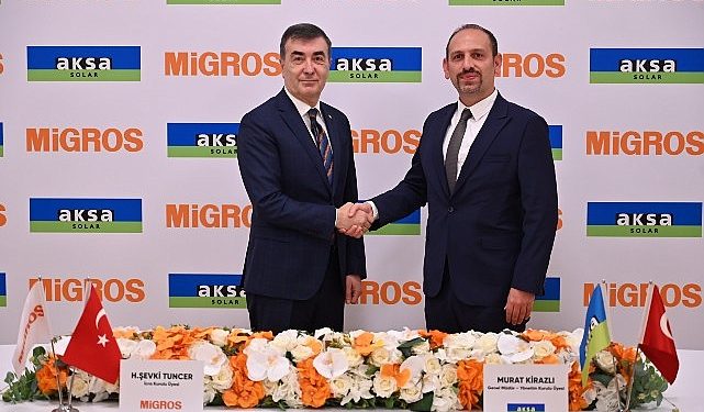 Migros ve Aksa Elektrik’ten Güneş Gücü Yatırımı