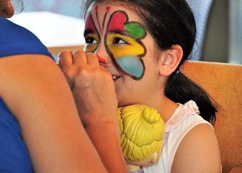 Minik yüzler renkli anılar biriktirdiler