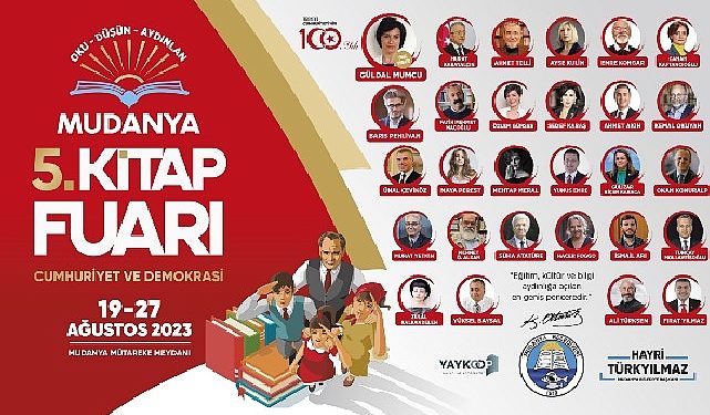 Mudanya 5. Kitap Fuarı Başlıyor