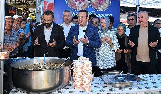 Mustafakemalpaşa’da rahmet kazanları kaynadı