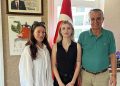 Muvaffakiyetini Lider Topaloğlu ile paylaştı