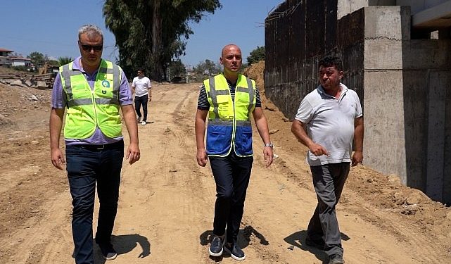 Naras Köprüsü’nde çalışmalar sürüyor