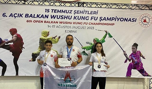 Nevşehir Belediyesi Gençlik ve Spor Kulübü atletleri Avrupa Şampiyonası öncesi Türk Ulusal Ekibine seçildi