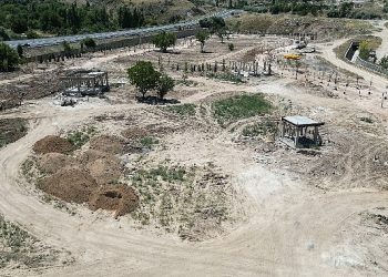 Nevşehir Millet Bahçesi süratle ilerliyor