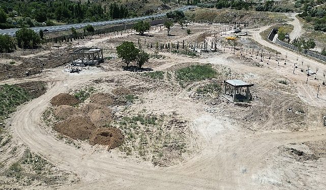 Nevşehir Millet Bahçesi süratle ilerliyor