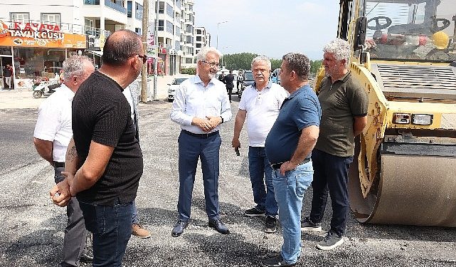 Nilüfer’de asfalt seferberliği devam ediyor