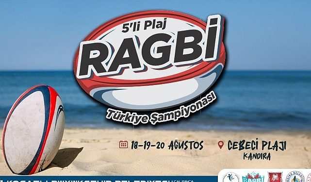 Plaj Ragbi Türkiye Şampiyonası için geri sayım