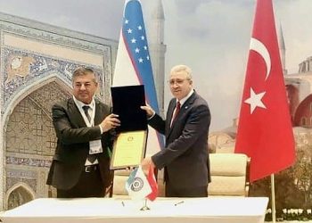 Rektör Prof. Dr. Budak Türkiye- Özbekistan Sıhhat İş Forumu ve Fuarına katıldı