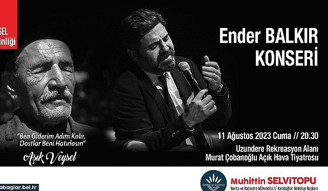 Seçkin Balkır, Aşık Veysel türkülerini söyleyecek