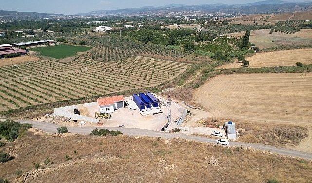 Seferihisar’da arıtma tesisinin çalışmaları sürüyor