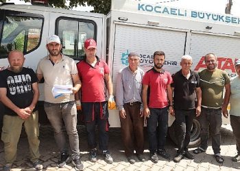 Selden tarlaları ziyan gören çiftçilere dayanak