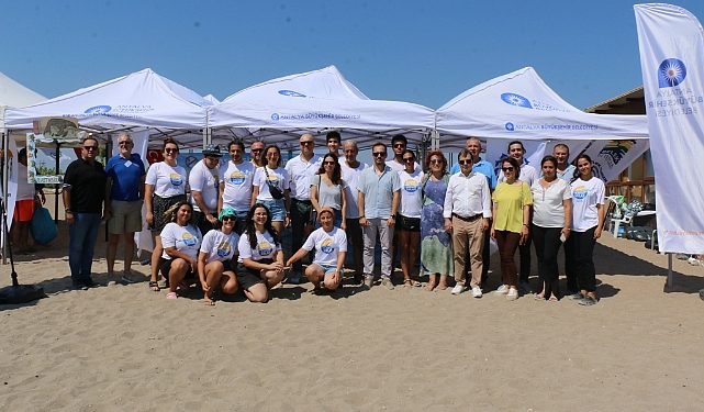 Serik Boğazkent Halk Plajı’nda farkındalık aktifliği