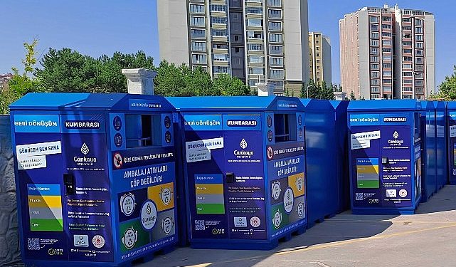 Taşdelen’den Çankaya’ya 50 Yeni Geri Dönüşüm Kumbarası