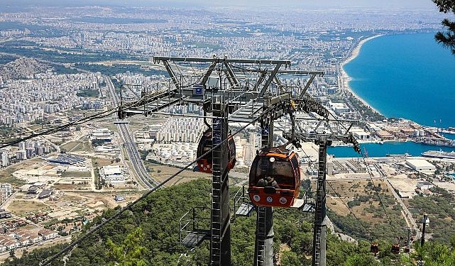 Tünektepe Teleferik yerli ve yabancıların gözdesi