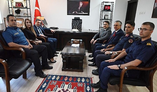 Vali Şahin, Kemer’i ziyaret etti