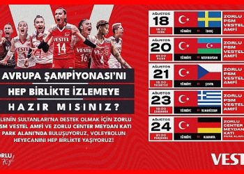 Voleybolda ulusal heyecan Vestel’le Şiddetli Center’da