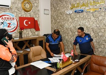 Yenişehir Belediyesinden yabancı tabela kontrolü