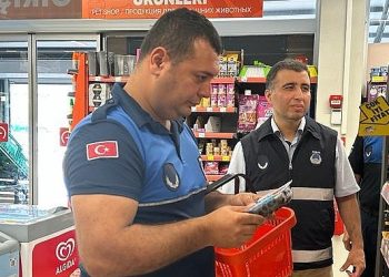 Zabıtadan marketlerde kontrol