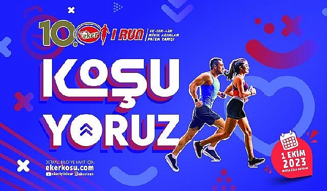 10. Eker I Run ile “Koşuyoruz”