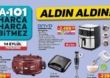 14 Eylül’de A101 Marketlerinde Teknolojik Eserler Tüketicilere Sunulacak