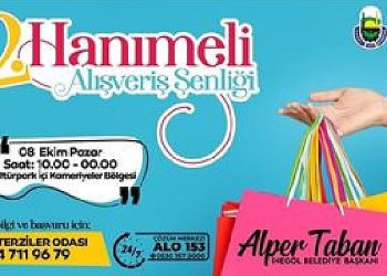 2. Hanımeli Alışveriş Şenliği Ertelendi