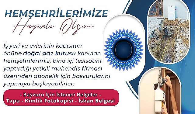 2023 Yılında doğal gaz konforu Malkara’nın büyük kısmına ulaşıyor