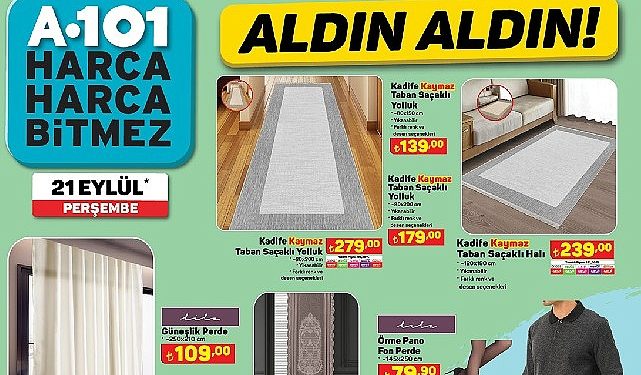 21 Eylül’de A101 Marketlerinde Kaçırılmayacak Teknolojik Eser Fırsatları