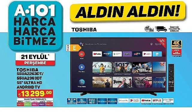 21 Eylül’de A101 Marketlerinde Kaçırılmayacak Teknolojik Eser Fırsatları