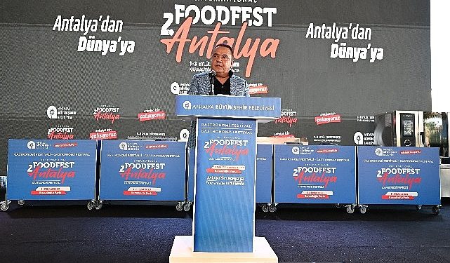 2’nci Milletlerarası Food Fest Antalya Gastronomi Şenliği kapılarını açtı