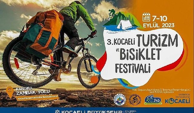 3. Kocaeli Turizm ve Bisiklet Şenliği başlıyor