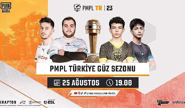 4 Milyon TL Ödül Havuzuna Sahip 2023 PMPL Türkiye Güz Dönemi Heyecanı Başlıyor