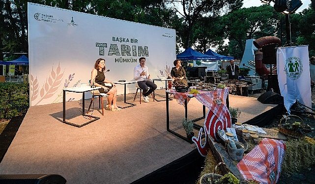 92. İzmir Enternasyonal Fuarı’nda gençlerle tarladan sofraya