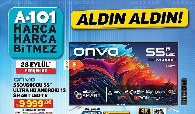 A101 Eylül Ayını Elektrikli Moped ve Birbirinden Çeşitli Teknolojik Eserlerle Kapatıyor