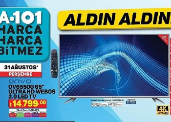 A101’de Birbirinden Çeşitli Teknolojik Eserler 31 Ağustos Günü Satışta